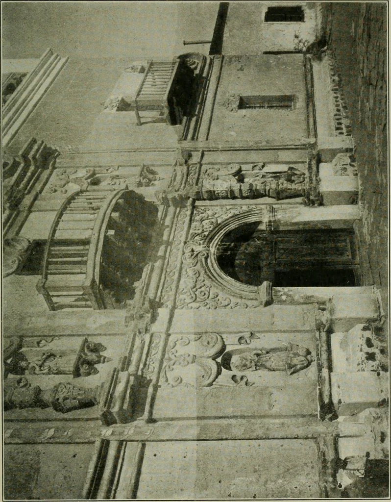 An illustration from Mission architecture as exemplified in San Xavier del Bac; including a complete list of the missions in the South-west; also a bibliography of the manuscripts and works pertaining to the subject, 1919, leaf 94