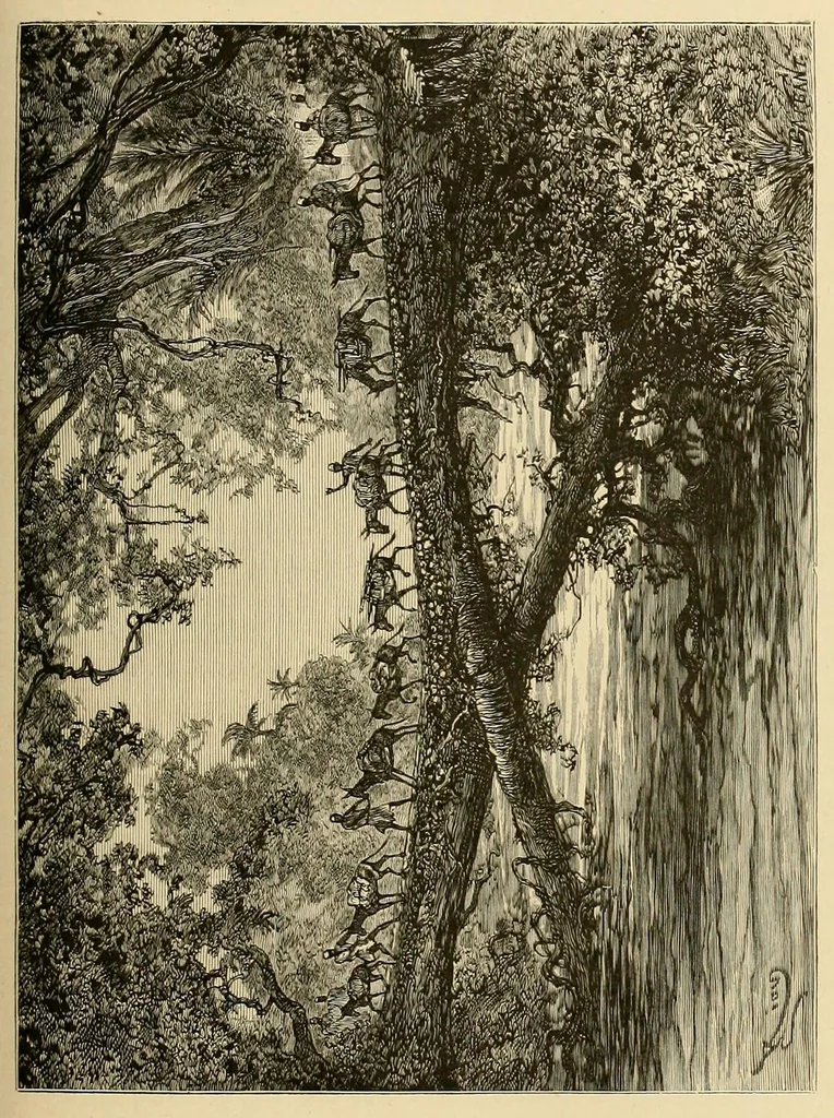 An illustration from Mission d'exploration du Haut-Niger: voyage au Soudan Français (Haut-Niger et pays de Ségou) 1879-1881, 1885, leaf 151