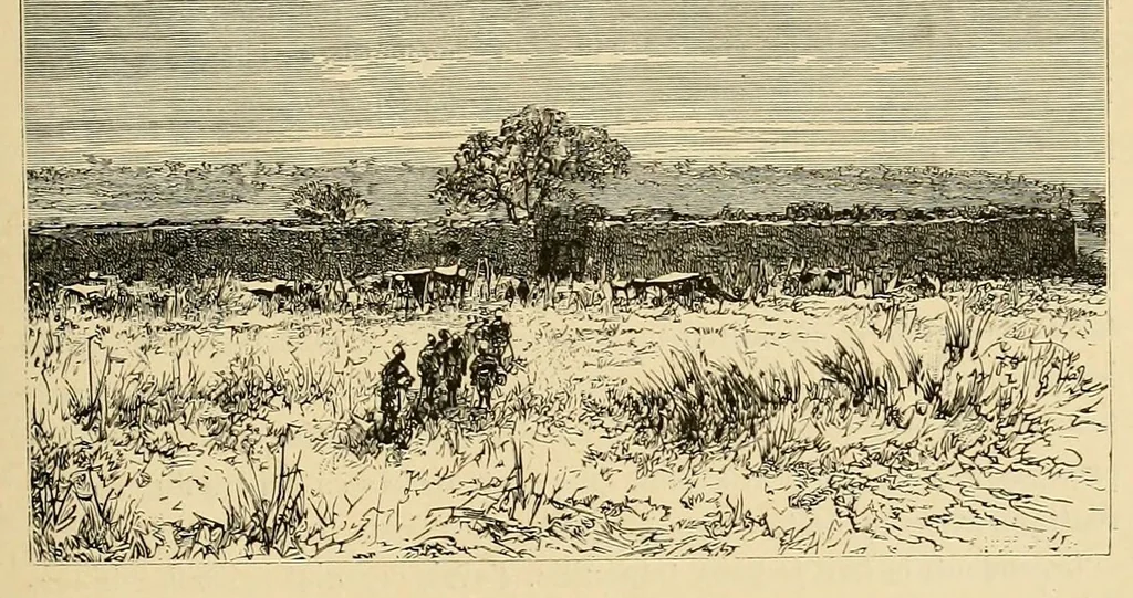 An illustration from Mission d'exploration du Haut-Niger: voyage au Soudan Français (Haut-Niger et pays de Ségou) 1879-1881, 1885, leaf 233