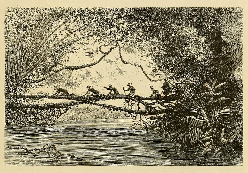 An illustration from Mission d'exploration du Haut-Niger: voyage au Soudan Français (Haut-Niger et pays de Ségou) 1879-1881, 1885, leaf 491