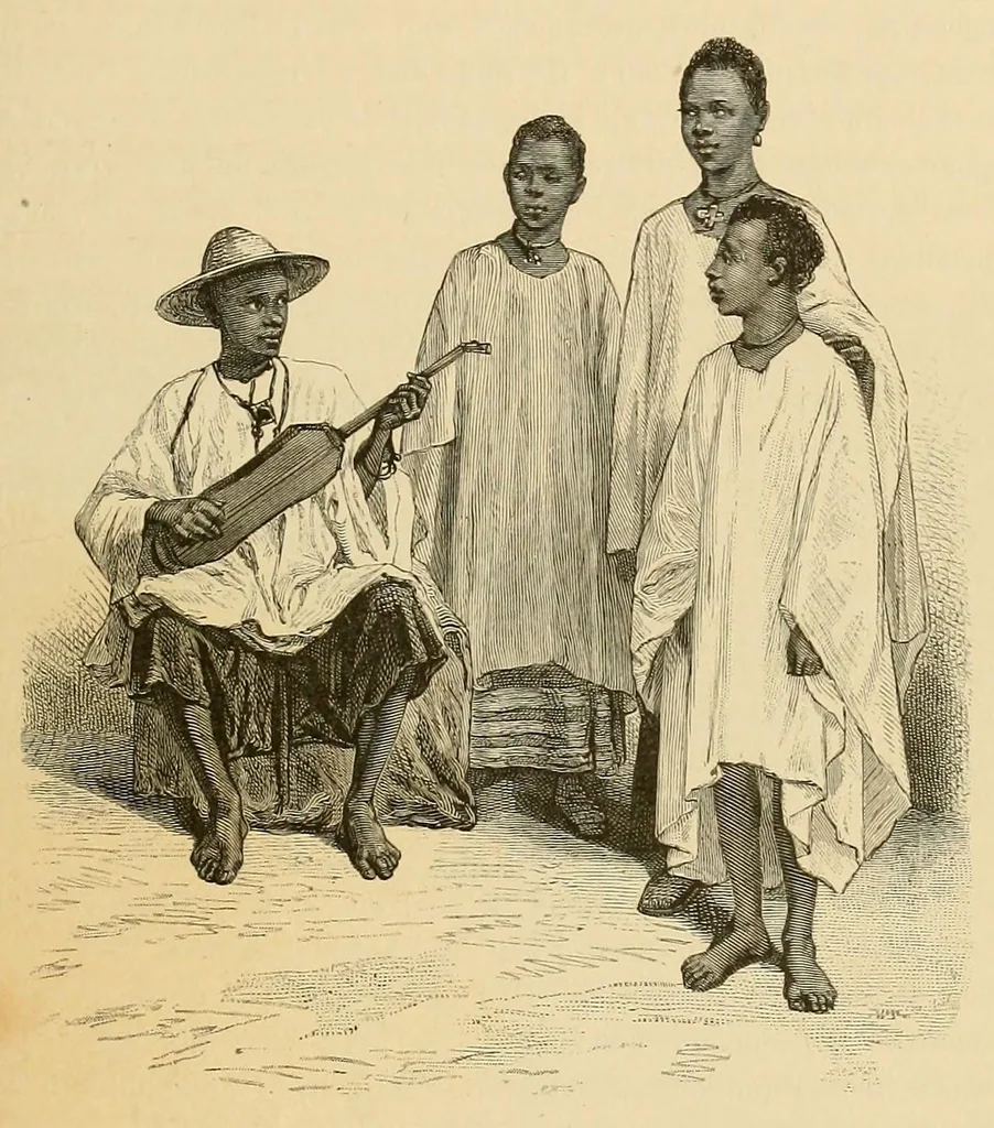 An illustration from Mission d'exploration du Haut-Niger: voyage au Soudan Français (Haut-Niger et pays de Ségou) 1879-1881, 1885, leaf 73