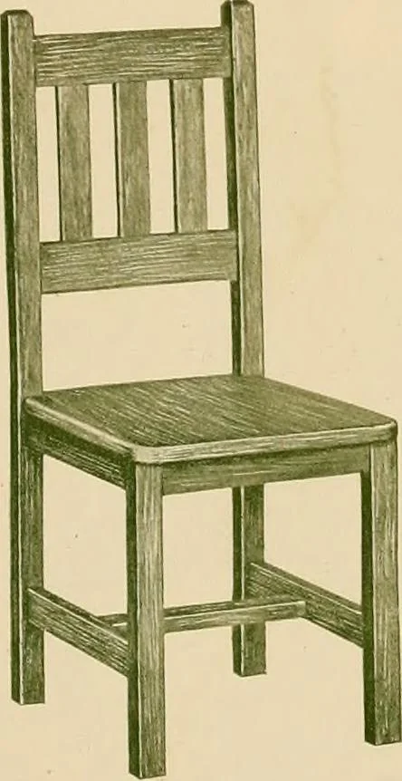 An illustration from Mission furniture : also fine cabinet work to order., 1908, leaf 10