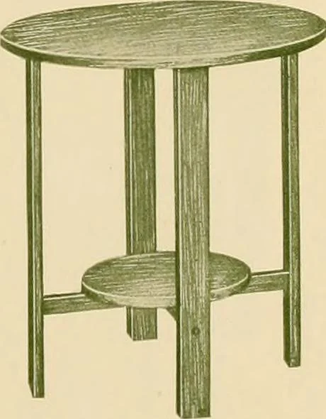 An illustration from Mission furniture : also fine cabinet work to order., 1908, leaf 12
