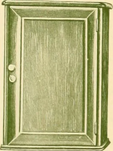 An illustration from Mission furniture : also fine cabinet work to order., 1908, leaf 17