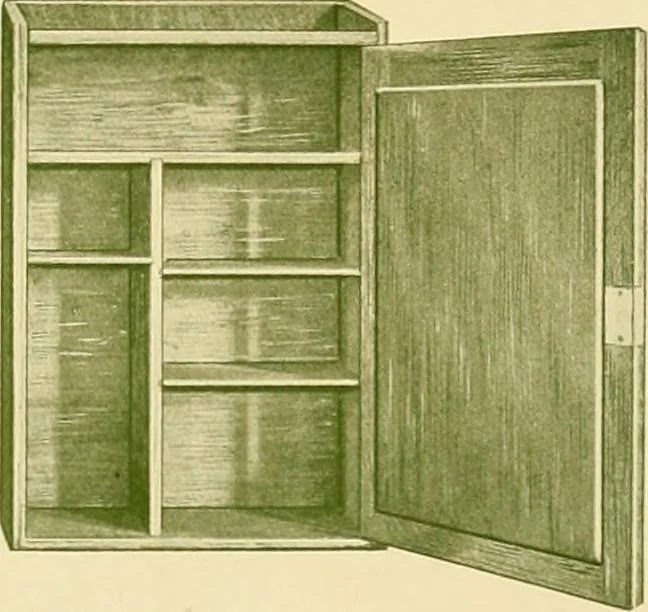 An illustration from Mission furniture : also fine cabinet work to order., 1908, leaf 17