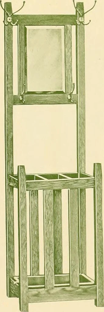 An illustration from Mission furniture : also fine cabinet work to order., 1908, leaf 21