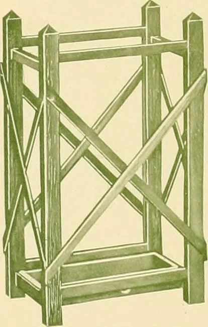An illustration from Mission furniture : also fine cabinet work to order., 1908, leaf 21