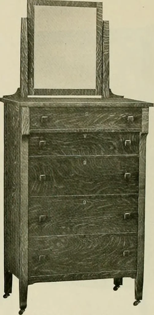 An illustration from Mission furniture., 1910, leaf 17