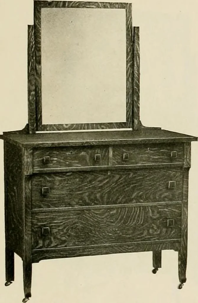 An illustration from Mission furniture., 1910, leaf 18
