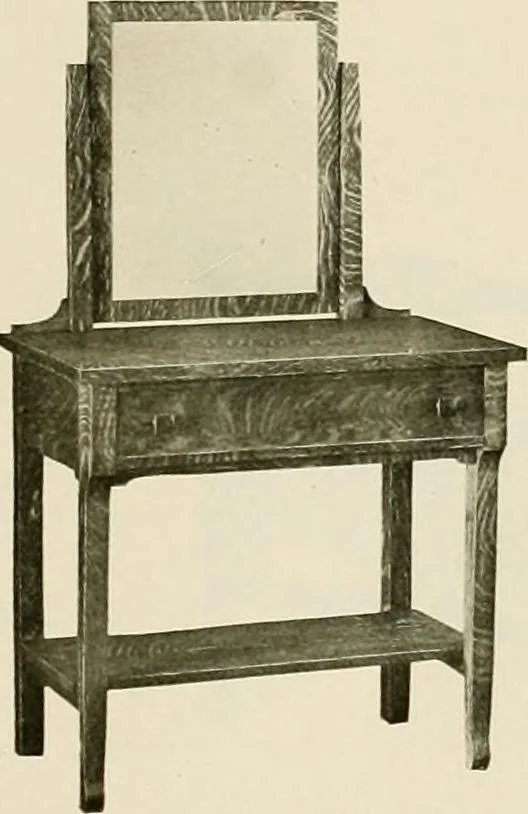 An illustration from Mission furniture., 1910, leaf 18