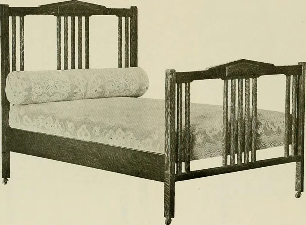 An illustration from Mission furniture., 1910, leaf 19