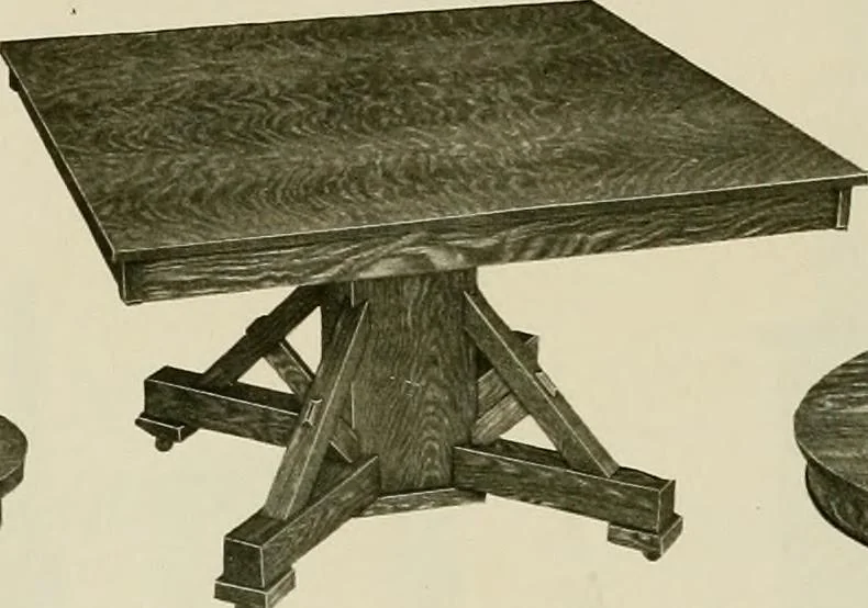 An illustration from Mission furniture., 1910, leaf 21