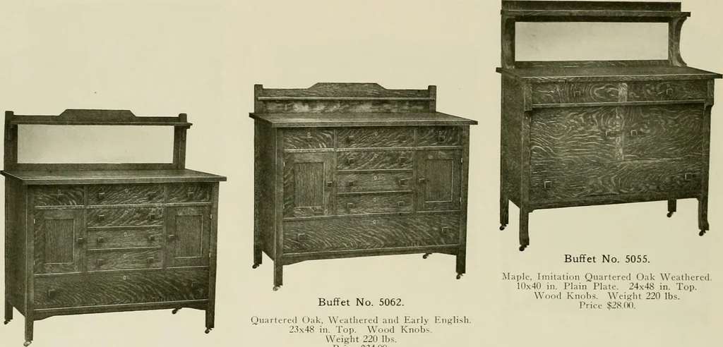 An illustration from Mission furniture., 1910, leaf 27
