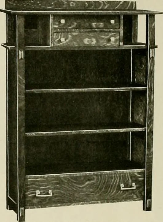 An illustration from Mission furniture., 1910, leaf 45