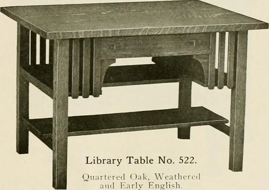 An illustration from Mission furniture., 1910, leaf 46
