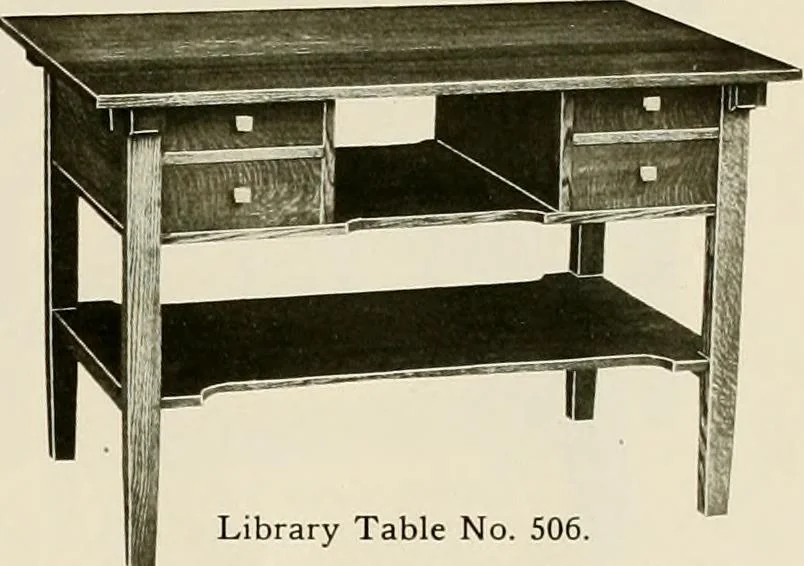 An illustration from Mission furniture., 1910, leaf 48