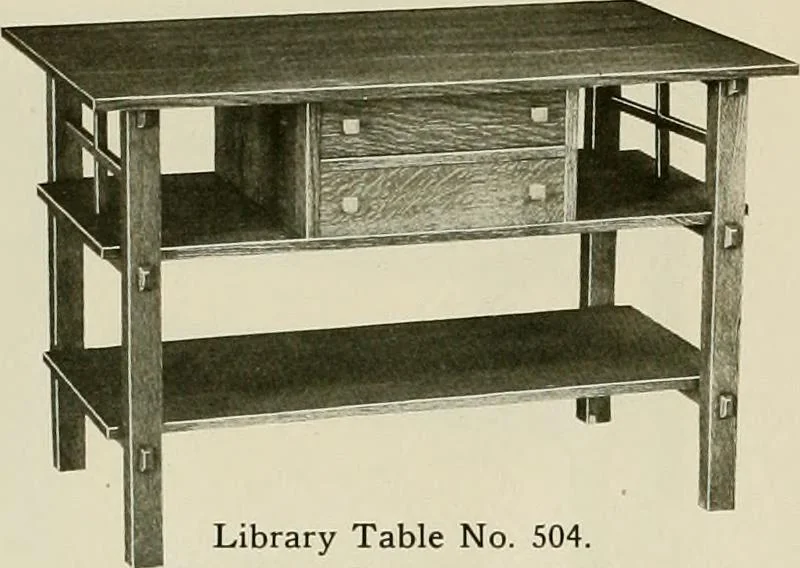 An illustration from Mission furniture., 1910, leaf 49