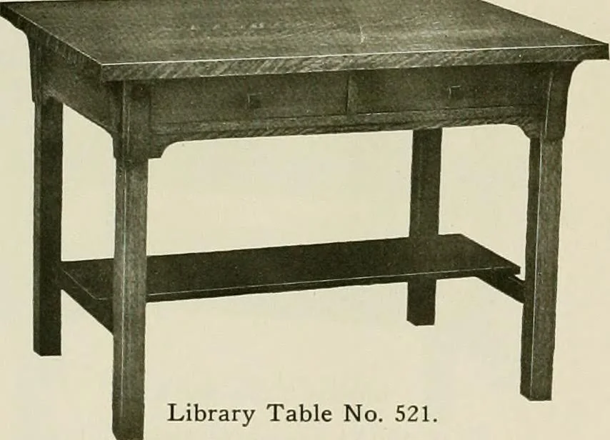 An illustration from Mission furniture., 1910, leaf 49