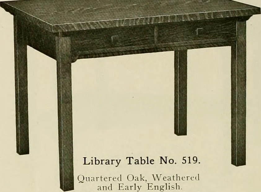 An illustration from Mission furniture., 1910, leaf 49