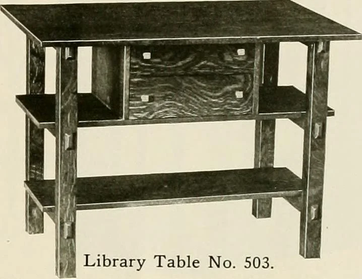 An illustration from Mission furniture., 1910, leaf 50