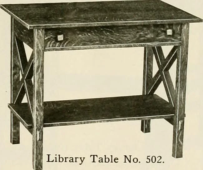 An illustration from Mission furniture., 1910, leaf 50