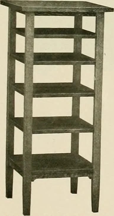 An illustration from Mission furniture., 1910, leaf 52
