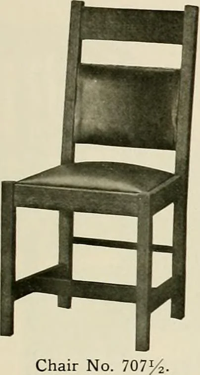 An illustration from Mission furniture., 1910, leaf 58