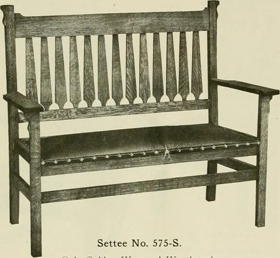 An illustration from Mission furniture., 1910, leaf 61