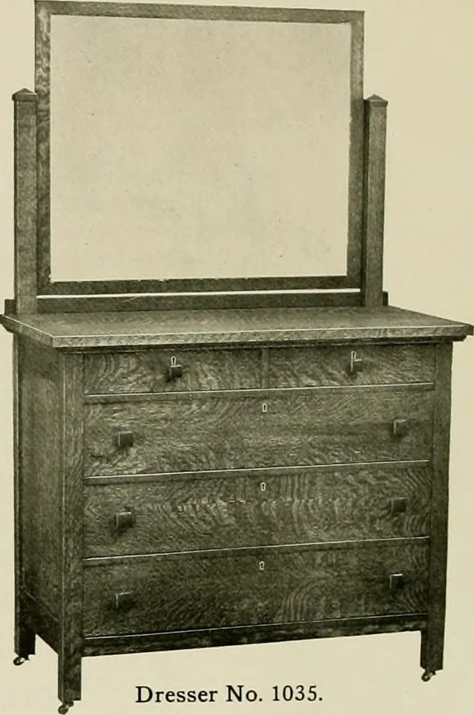 An illustration from Mission furniture., 1910, leaf 9