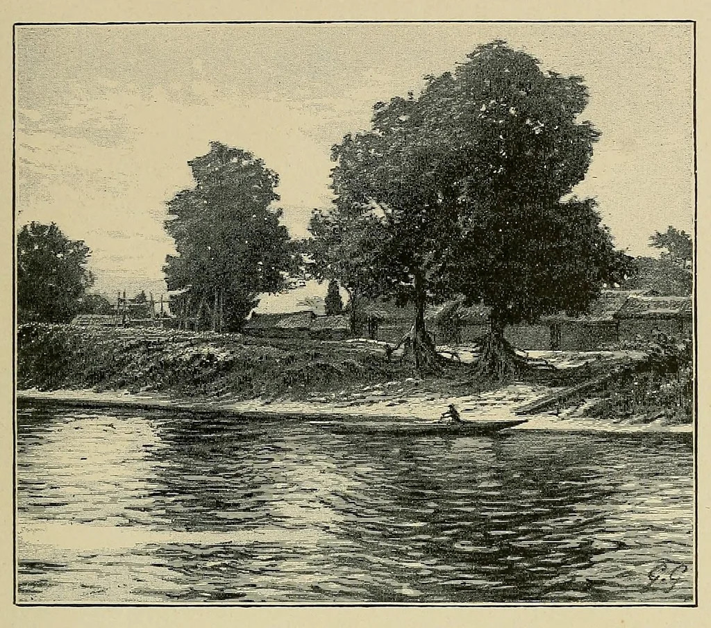 An illustration from Mission Hostains-d'Ollone, 1898-1900 : de la Côte d'Ivoire au Soudan et à la Guinée, 1901, leaf 27