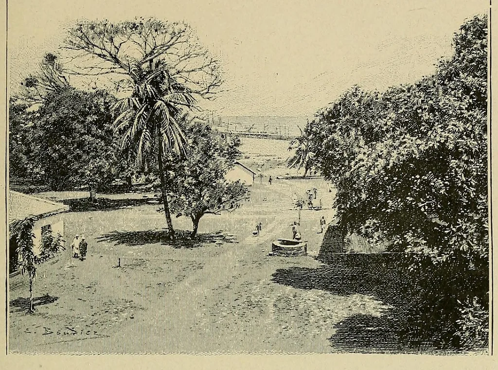 An illustration from Mission Hostains-d'Ollone, 1898-1900 : de la Côte d'Ivoire au Soudan et à la Guinée, 1901, leaf 273