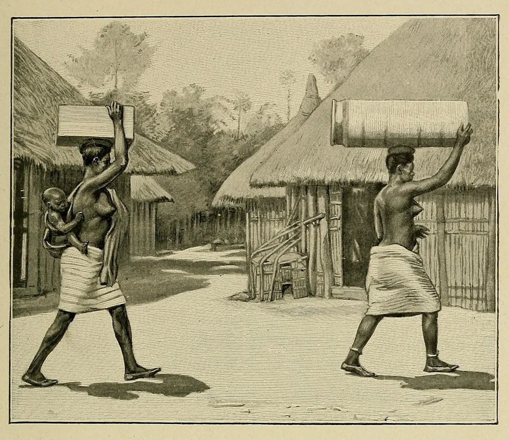 An illustration from Mission Hostains-d'Ollone, 1898-1900 : de la Côte d'Ivoire au Soudan et à la Guinée, 1901, leaf 39
