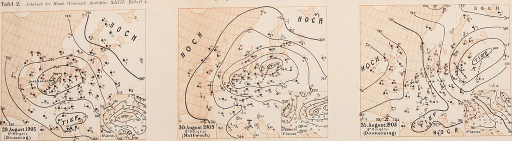 An illustration from Mitteilungen aus dem Physikalischen Staatslaboratorium in Hamburg .., 1905, leaf 99