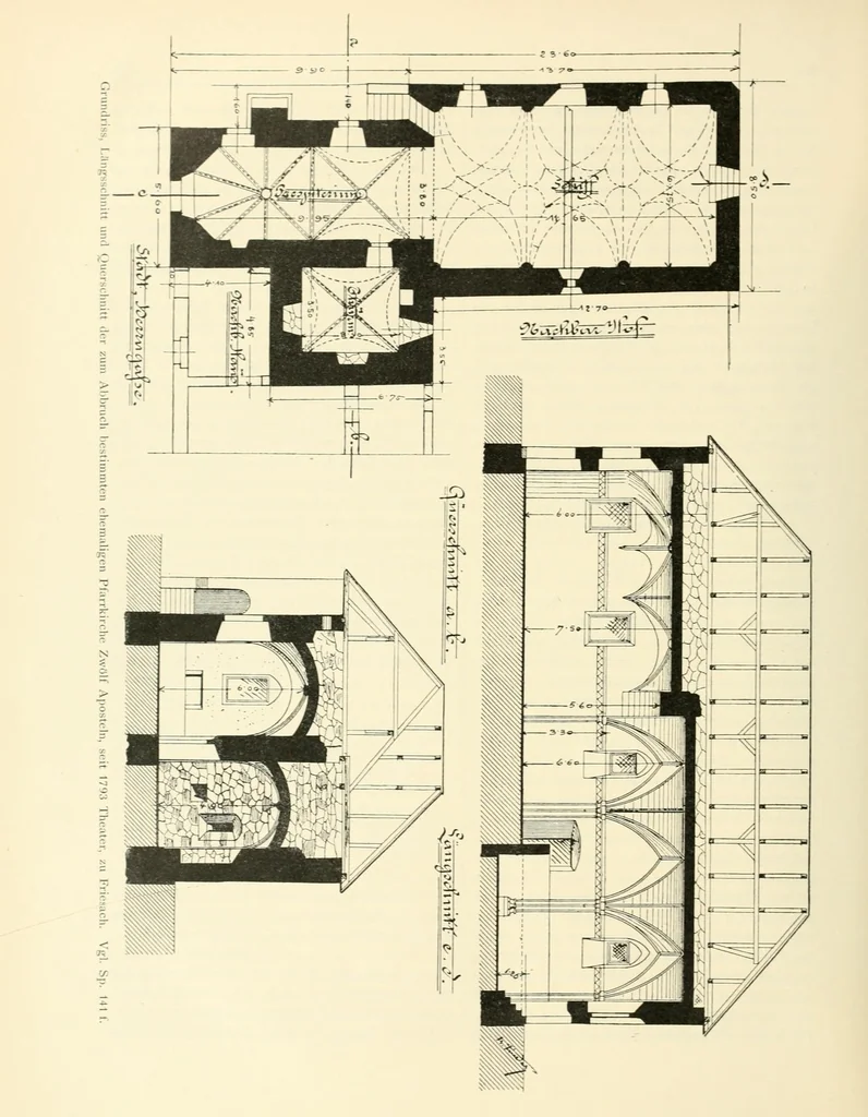 An illustration from Mitteilungen der K.K. Zentral-Kommission für Erforschung und Erhaltung Kunst- und Historischen Denkmale, 1903, leaf 138