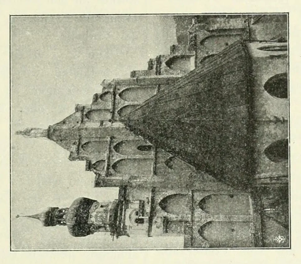 An illustration from Mitteilungen der K.K. Zentral-Kommission für Erforschung und Erhaltung Kunst- und Historischen Denkmale, 1903, leaf 161