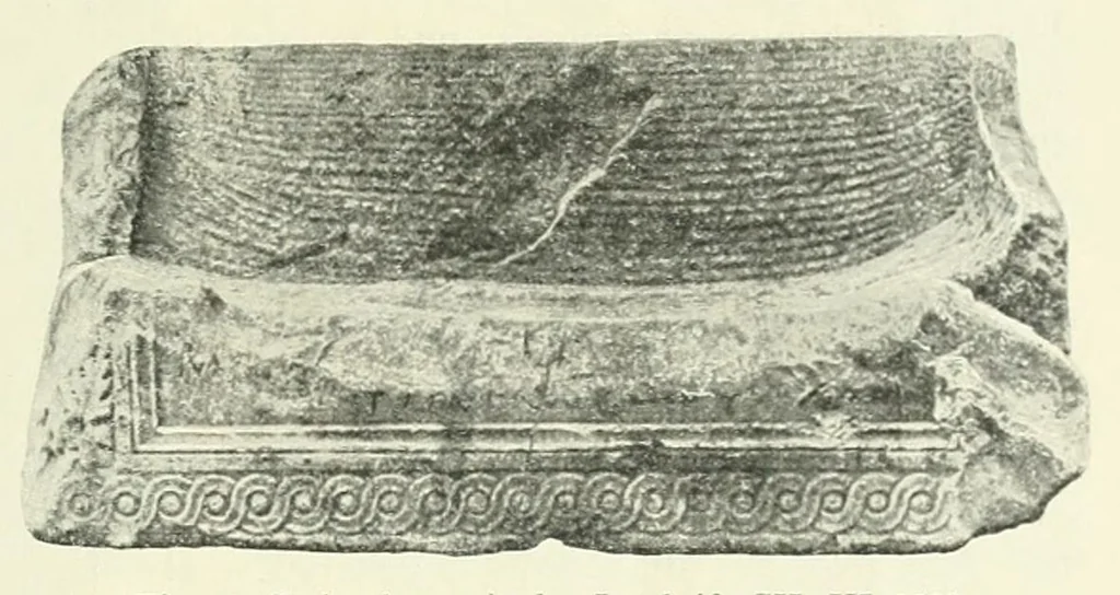 An illustration from Mitteilungen der K.K. Zentral-Kommission für Erforschung und Erhaltung Kunst- und Historischen Denkmale, 1903, leaf 207