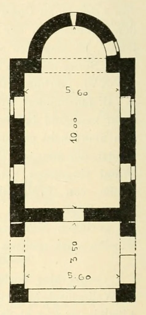 An illustration from Mitteilungen der K.K. Zentral-Kommission für Erforschung und Erhaltung Kunst- und Historischen Denkmale, 1903, leaf 42