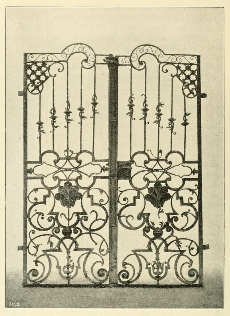 An illustration from Mitteilungen der K.K. Zentral-Kommission für Erforschung und Erhaltung Kunst- und Historischen Denkmale, 1903, leaf 64