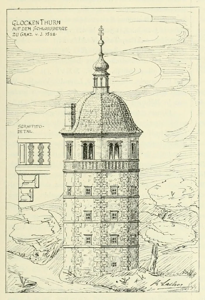 An illustration from Mitteilungen der K.K. Zentral-Kommission für Erforschung und Erhaltung Kunst- und Historischen Denkmale, 1903, leaf 95