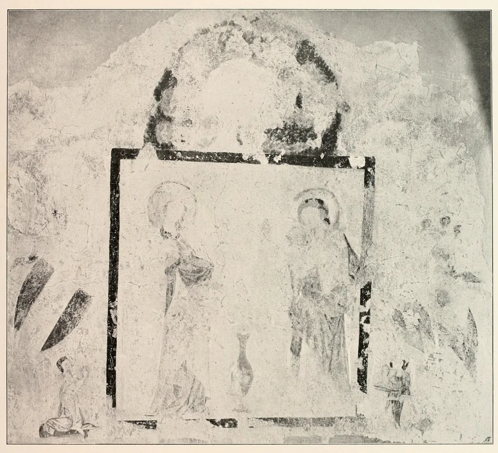An illustration from Mitteilungen der K.K. Zentral-Kommission für Erforschung und Erhaltung Kunst- und Historischen Denkmale, 1903, leaf 183