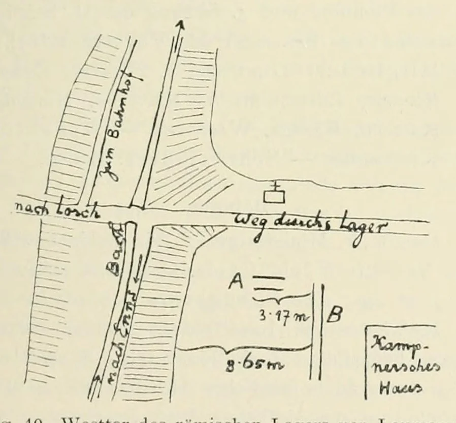An illustration from Mitteilungen der K.K. Zentral-Kommission für Erforschung und Erhaltung Kunst- und Historischen Denkmale, 1903, leaf 65