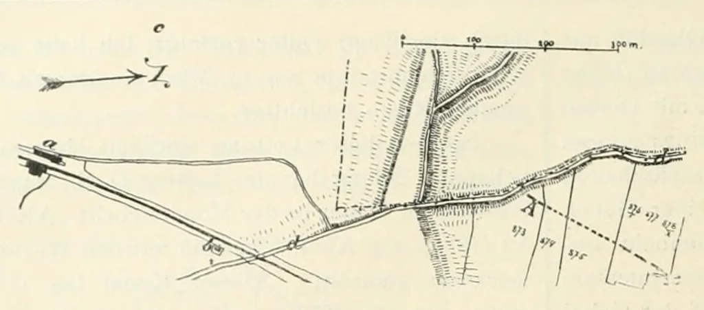 An illustration from Mitteilungen der K.K. Zentral-Kommission für Erforschung und Erhaltung Kunst- und Historischen Denkmale, 1903, leaf 76