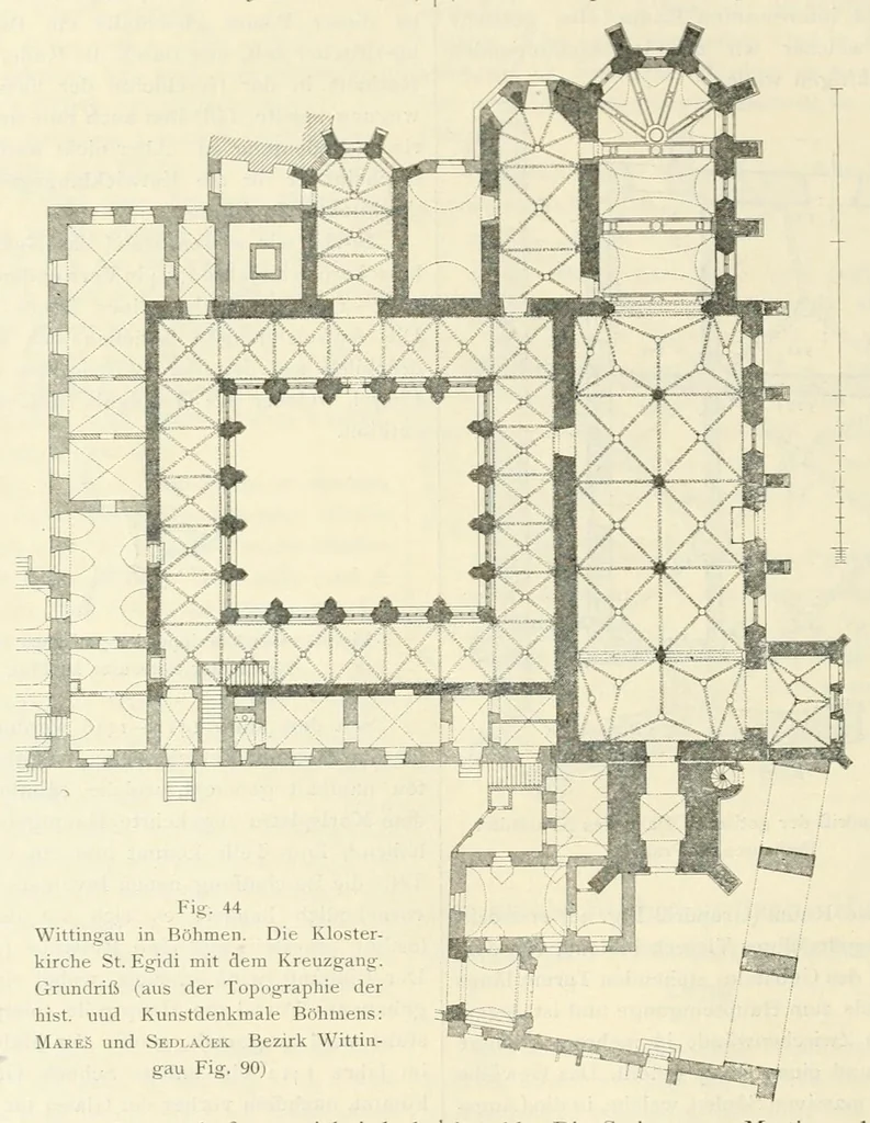 An illustration from Mitteilungen der K.K. Zentral-Kommission für Erforschung und Erhaltung Kunst- und Historischen Denkmale, 1903, leaf 118