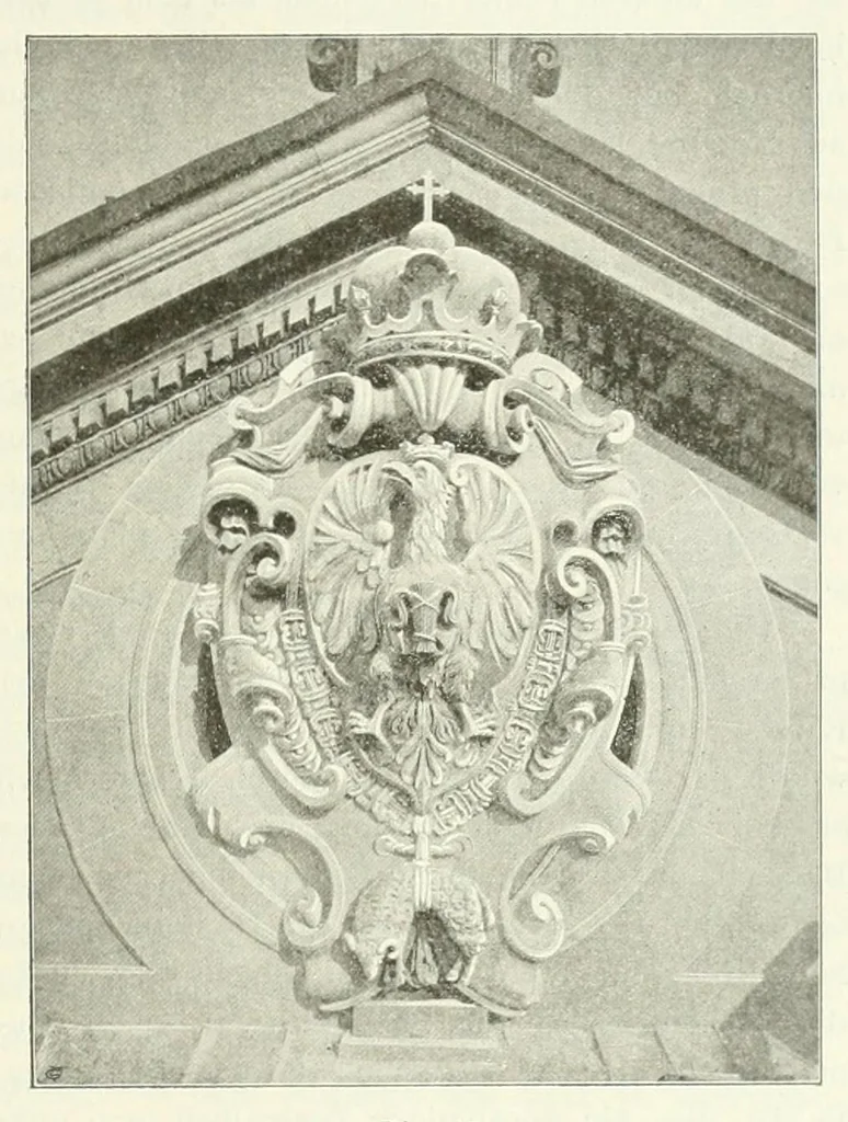 An illustration from Mitteilungen der K.K. Zentral-Kommission für Erforschung und Erhaltung Kunst- und Historischen Denkmale, 1903, leaf 137