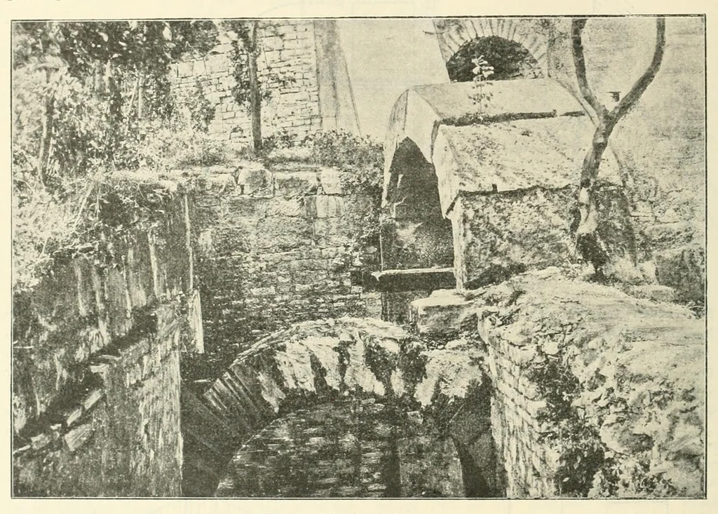 An illustration from Mitteilungen der K.K. Zentral-Kommission für Erforschung und Erhaltung Kunst- und Historischen Denkmale, 1903, leaf 208
