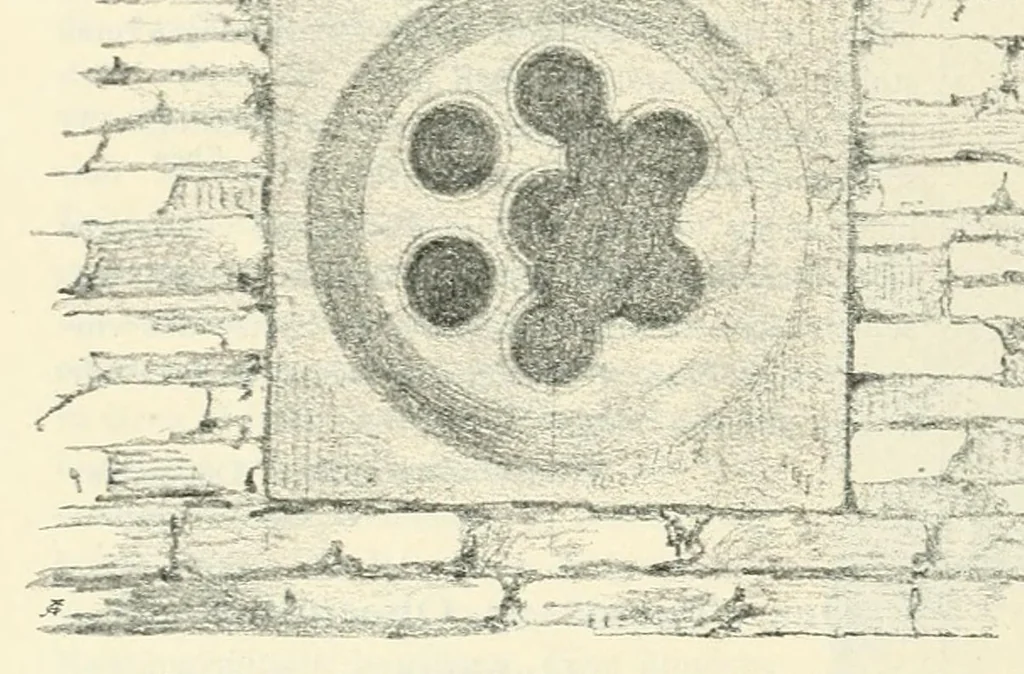 An illustration from Mitteilungen der K.K. Zentral-Kommission für Erforschung und Erhaltung Kunst- und Historischen Denkmale, 1903, leaf 62