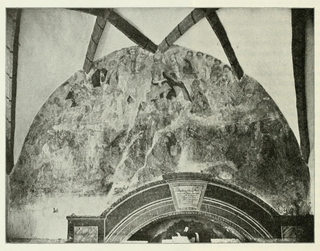 An illustration from Mitteilungen der K.K. Zentral-Kommission für Erforschung und Erhaltung Kunst- und Historischen Denkmale, 1903, leaf 120