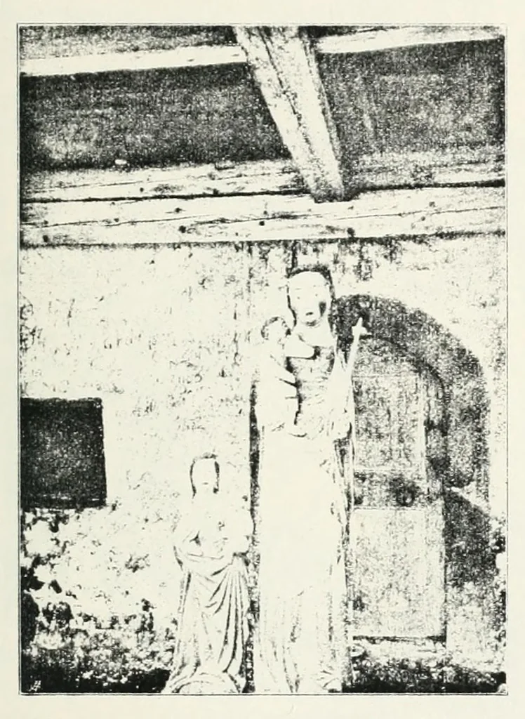 An illustration from Mitteilungen der K.K. Zentral-Kommission für Erforschung und Erhaltung Kunst- und Historischen Denkmale, 1903, leaf 215