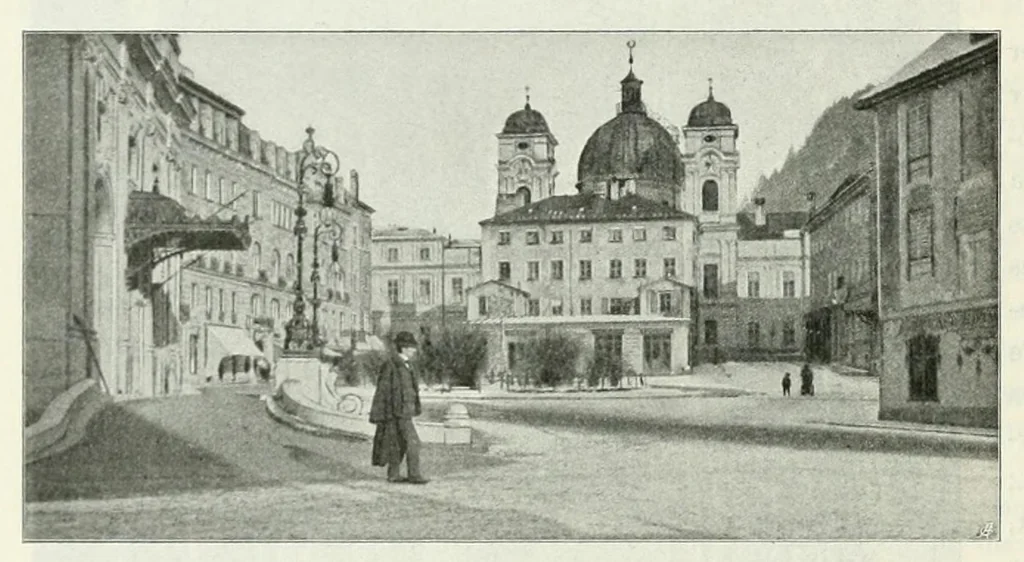 An illustration from Mitteilungen der K.K. Zentral-Kommission für Erforschung und Erhaltung Kunst- und Historischen Denkmale, 1903, leaf 236