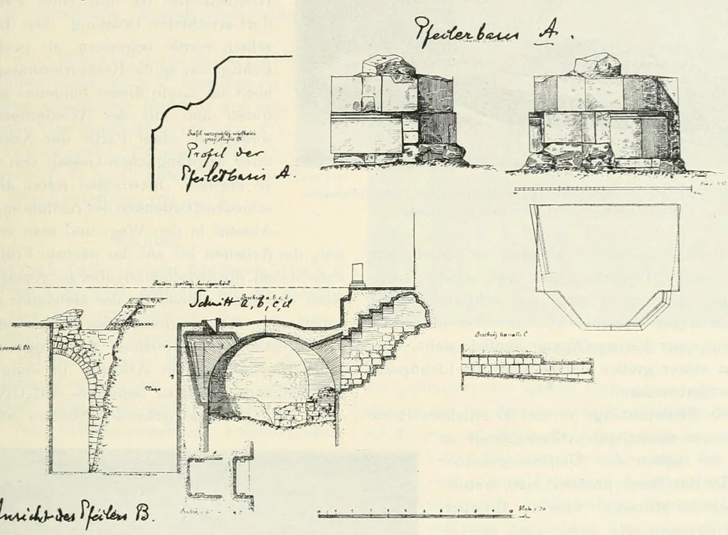 An illustration from Mitteilungen der K.K. Zentral-Kommission für Erforschung und Erhaltung Kunst- und Historischen Denkmale, 1903, leaf 333